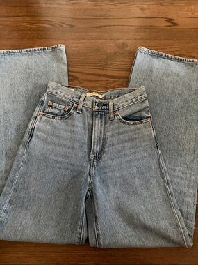 Levi's Light Blue Straight Leg Jeans